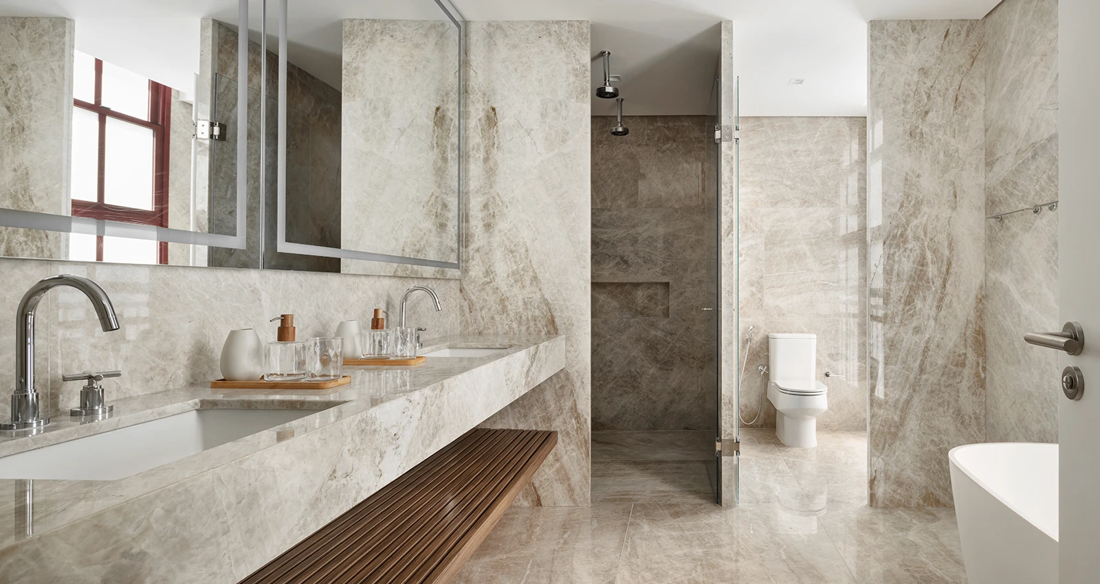 Banho JHSF Residence no Boa Vista Village | Residence de 3 suítes