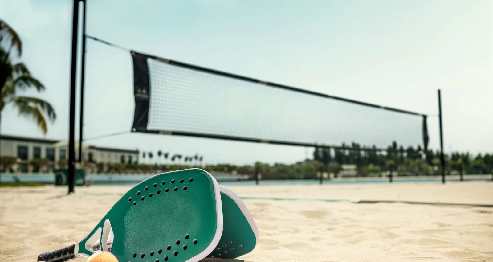 Quadras de beach tennis